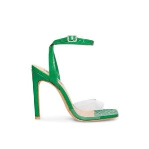 STEVE MADDEN JESSENIA GREEN HEELS
